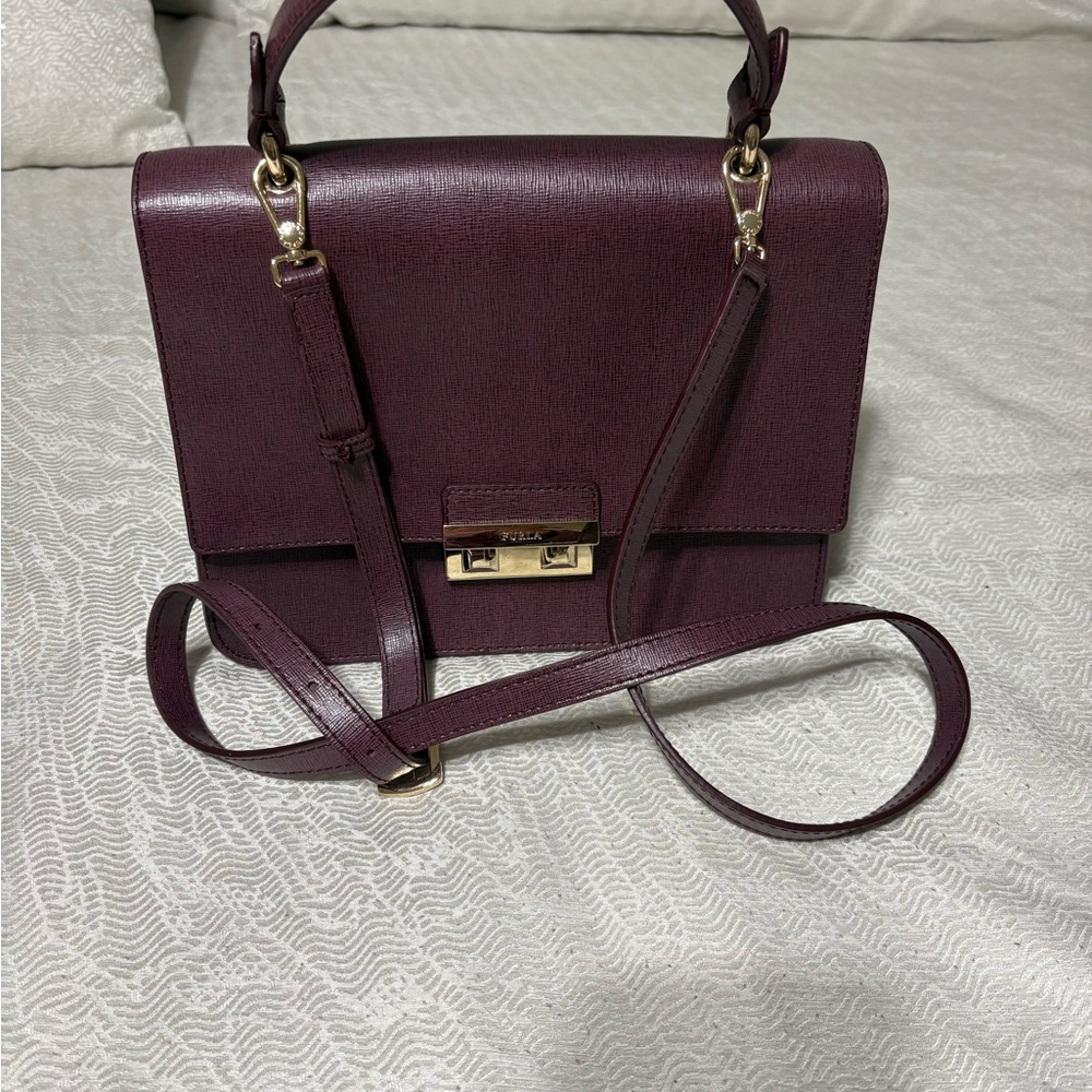 FURLA  Plum Handbag